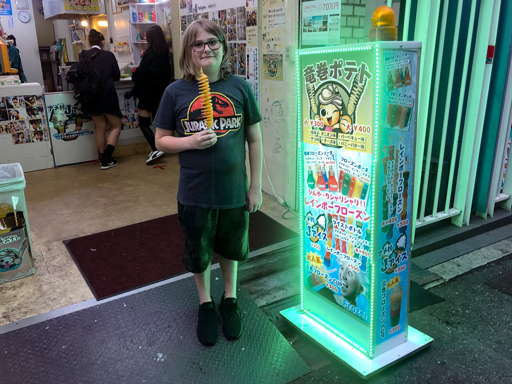 Osaka street food