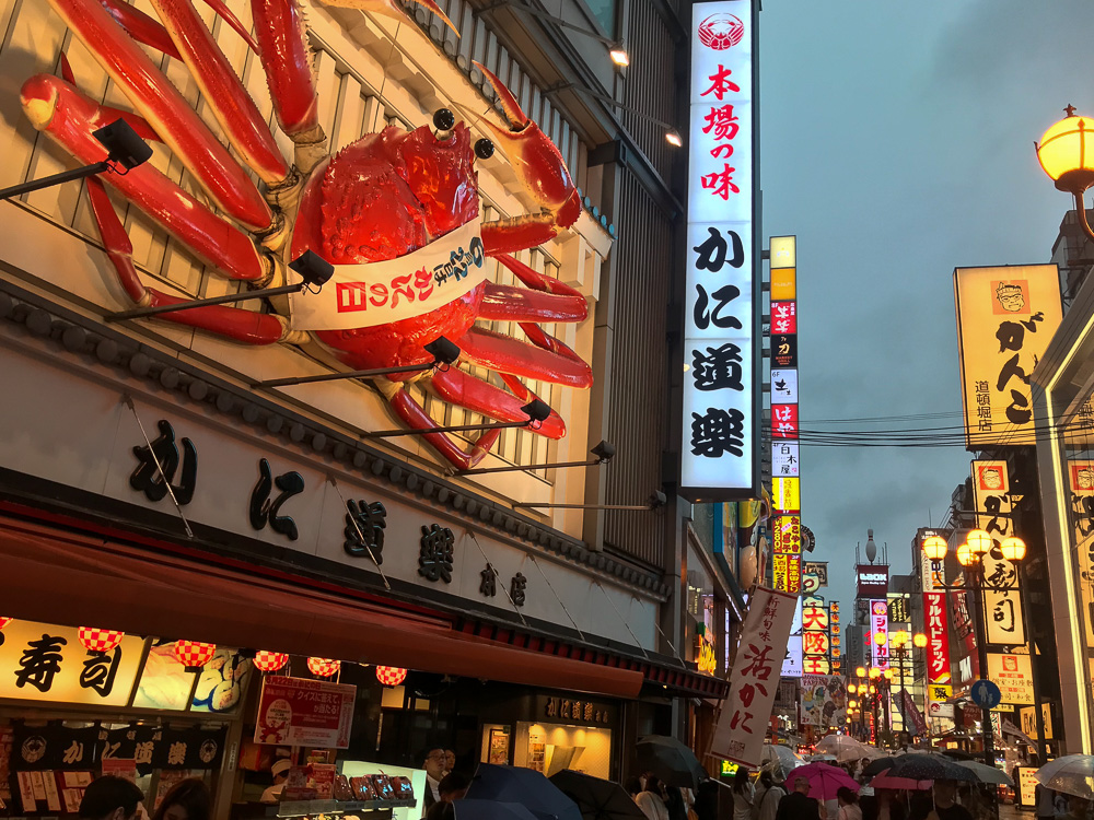 Restaurant Street - Dotonbori, Osaka
