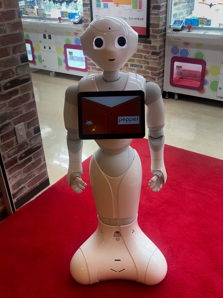 Greeter at the Video Game Arcade