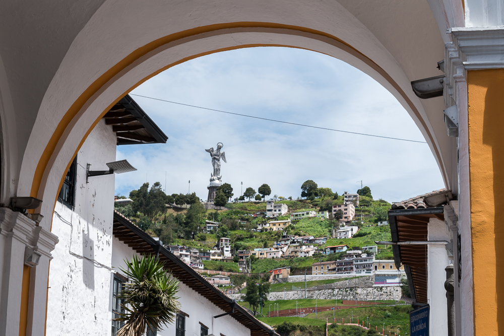 The Virgen de El Panecillo - Quito