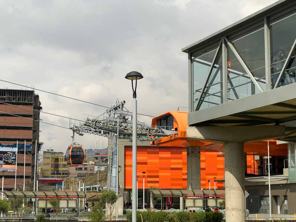 Teleferico Station, La Paz