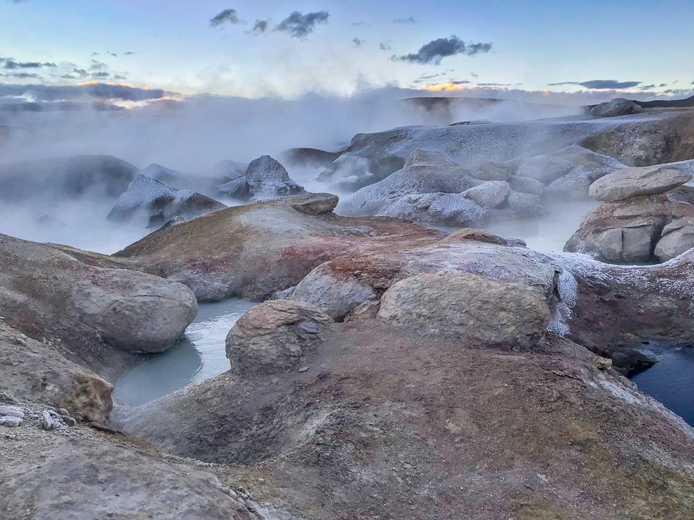 fumaroles